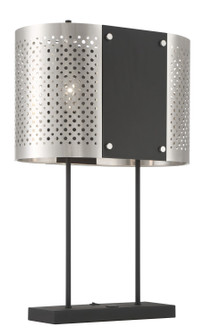 Noho Two Light Table Lamp in Brushed Nickel W/ Sand Coal (42|P5532420)