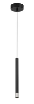 Wand LED Mini Pendant in Brushed Nickel and Coal Highlights (42|P5409691L)
