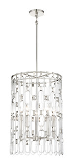 Charming Five Light Pendant in Polished Nickel (42|P5385613)