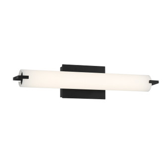 Tube LED Wall Sconce in Coal Black (42|P504466AL)