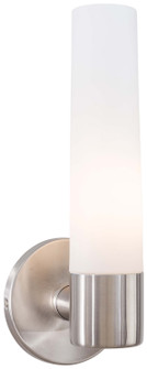 Saber One Light Wall Sconce in Brushed Stainless Steel (42|P5041144)