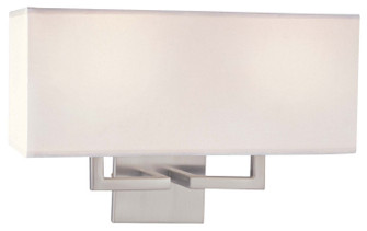 George Kovacs Two Light Wall Sconce in Brushed Nickel (42|P472084)