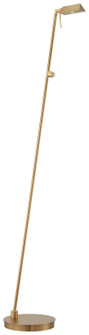 George's Reading Room LED Floor Lamp in Honey Gold (42|P4314248)