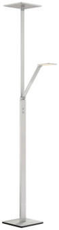 Task Floor Lamp LED Floor Lamp in Chiseled Nickel (42|P3055654L)