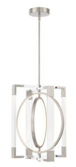 Double Take LED Pendant in Brushed Nickel (42|P2265084L)