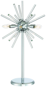 Spiked LED Table Lamp in Chrome (42|P1797077L)