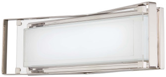 Crystal Clear LED Bath in Polished Nickel (42|P1183613L)
