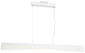 So Inclined LED Island Pendant in Sand White (42|P1155655L)