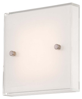 Framework LED Wall Sconce in Brushed Nickel (42|P1141084L)