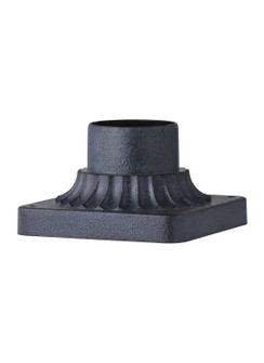 Outdoor Pier Mounts Pier Mount Base in Dark Weathered Zinc (1|PIERMOUNTDWZ)