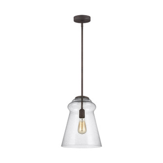 Loras One Light Pendant in Dark Weathered Iron (1|P1459DWI)