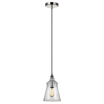 Loras One Light Pendant in Chrome (1|P1449CH)