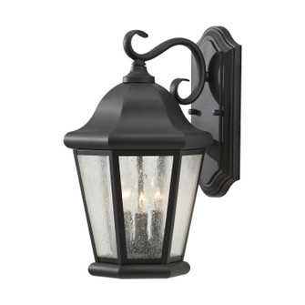 Martinsville Three Light Outdoor Wall Lantern in Black (1|OL5902ENBK)