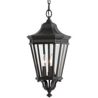 Cotswold Lane Three Light Outdoor Fixture in Black (1|OL5411BK)