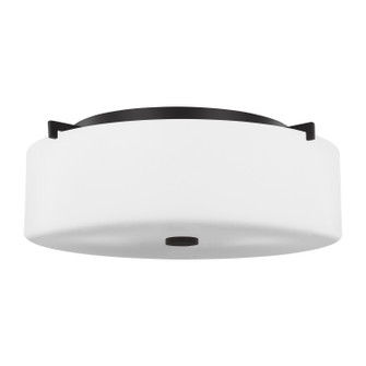 Sunset Drive Three Light Flush Mount in Oil Rubbed Bronze (1|FM312EN3ORB)