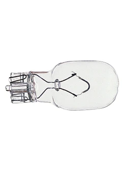 Lx Wedge Base Lamps Light Bulb in Clear (1|9777)