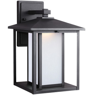 Hunnington One Light Outdoor Wall Lantern in Black (1|8903112)