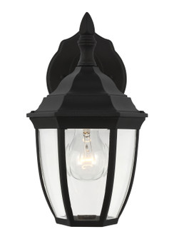 Bakersville One Light Outdoor Wall Lantern in Black (1|8893612)
