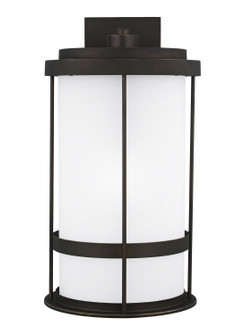 Wilburn One Light Outdoor Wall Lantern in Antique Bronze (1|8890901DEN371)