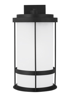 Wilburn One Light Outdoor Wall Lantern in Black (1|8890901DEN312)