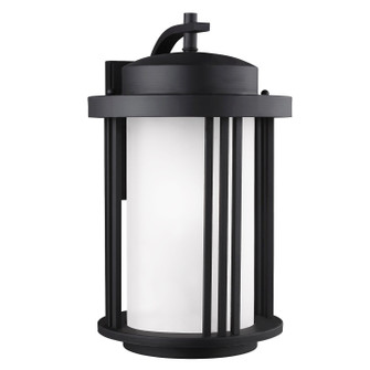 Crowell One Light Outdoor Wall Lantern in Black (1|8847901EN312)