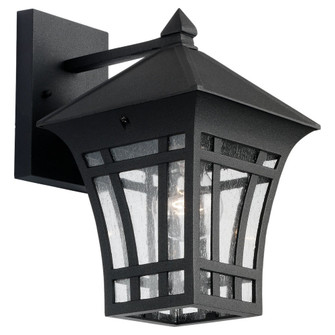 Herrington One Light Outdoor Wall Lantern in Black (1|8813212)