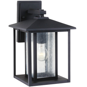 Hunnington One Light Outdoor Wall Lantern in Black (1|8802712)