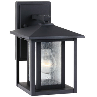 Hunnington One Light Outdoor Wall Lantern in Black (1|8802512)