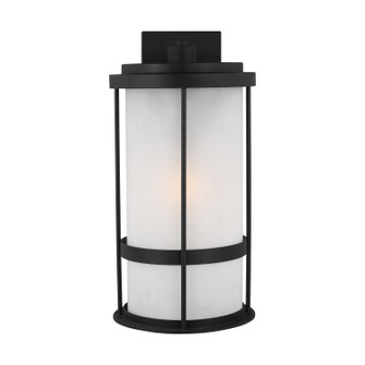 Wilburn One Light Outdoor Wall Lantern in Black (1|879090112)