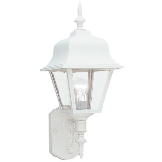 Polycarbonate Outdoor One Light Outdoor Wall Lantern in White (1|876515)