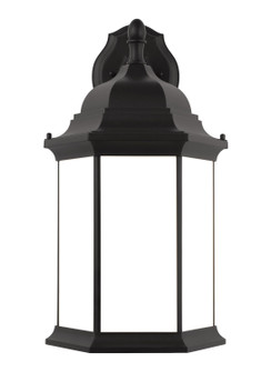 Sevier One Light Outdoor Wall Lantern in Black (1|8738751EN312)
