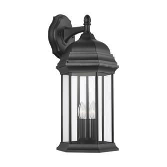 Sevier Three Light Outdoor Wall Lantern in Black (1|8738703EN12)
