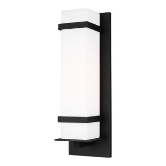 Alban One Light Outdoor Wall Lantern in Black (1|872070112)