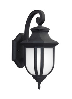 Childress One Light Outdoor Wall Lantern in Black (1|8636301EN312)