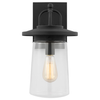 Tybee One Light Outdoor Wall Lantern in Black (1|860890112)