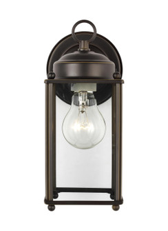 New Castle One Light Outdoor Wall Lantern in Antique Bronze (1|859371)