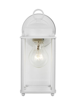 New Castle One Light Outdoor Wall Lantern in White (1|859315) New Castle One Light Outdoor Wall Lantern in White (1|859315)