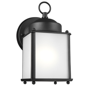 New Castle One Light Outdoor Wall Lantern in Black (1|8592001EN312)