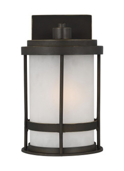 Wilburn One Light Outdoor Wall Lantern in Antique Bronze (1|8590901EN371)