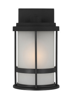 Wilburn One Light Outdoor Wall Lantern in Black (1|8590901EN312)