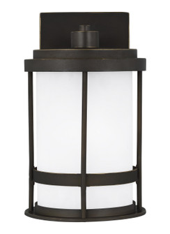 Wilburn One Light Outdoor Wall Lantern in Antique Bronze (1|8590901DEN371)