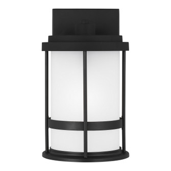 Wilburn One Light Outdoor Wall Lantern in Black (1|8590901D12)