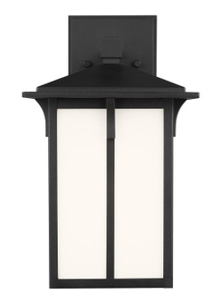 Tomek One Light Outdoor Wall Lantern in Black (1|8552701EN312)