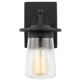 Tybee One Light Outdoor Wall Lantern in Black (1|850890112)