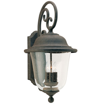 Trafalgar Three Light Outdoor Wall Lantern in Oxidized Bronze (1|846146)