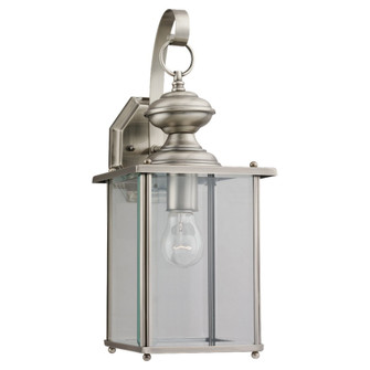 Jamestowne One Light Outdoor Wall Lantern in Antique Brushed Nickel (1|8458965)