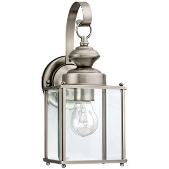 Jamestowne One Light Outdoor Wall Lantern in Antique Brushed Nickel (1|8457965)