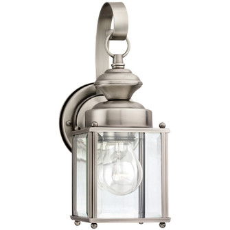 Jamestowne One Light Outdoor Wall Lantern in Antique Brushed Nickel (1|8456965)