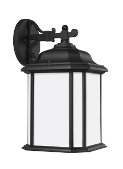 Kent One Light Outdoor Wall Lantern in Black (1|84531EN312)