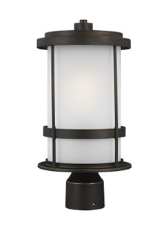 Wilburn One Light Outdoor Post Lantern in Antique Bronze (1|8290901EN371)